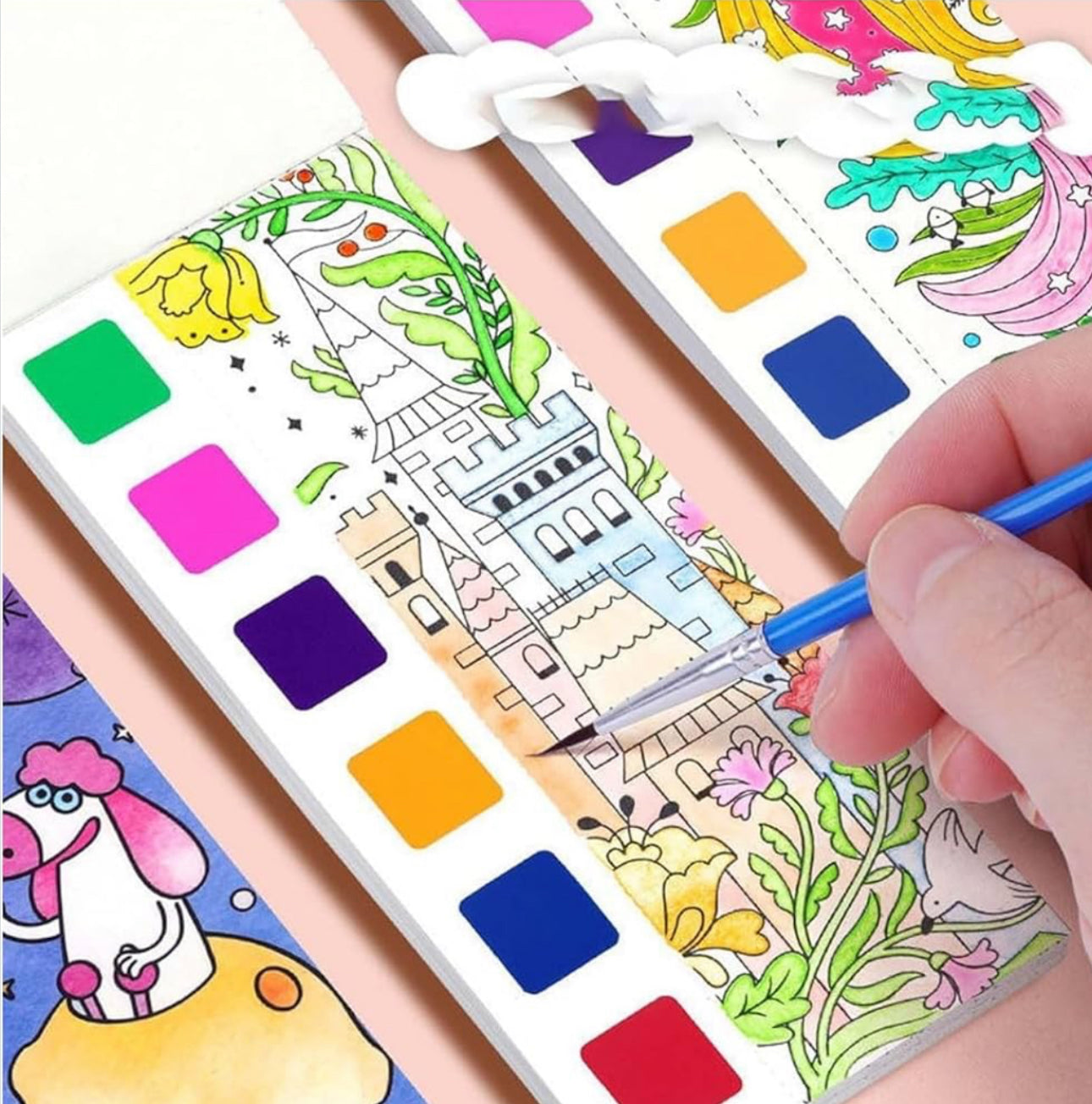 Watercolor Paint Books - Garden