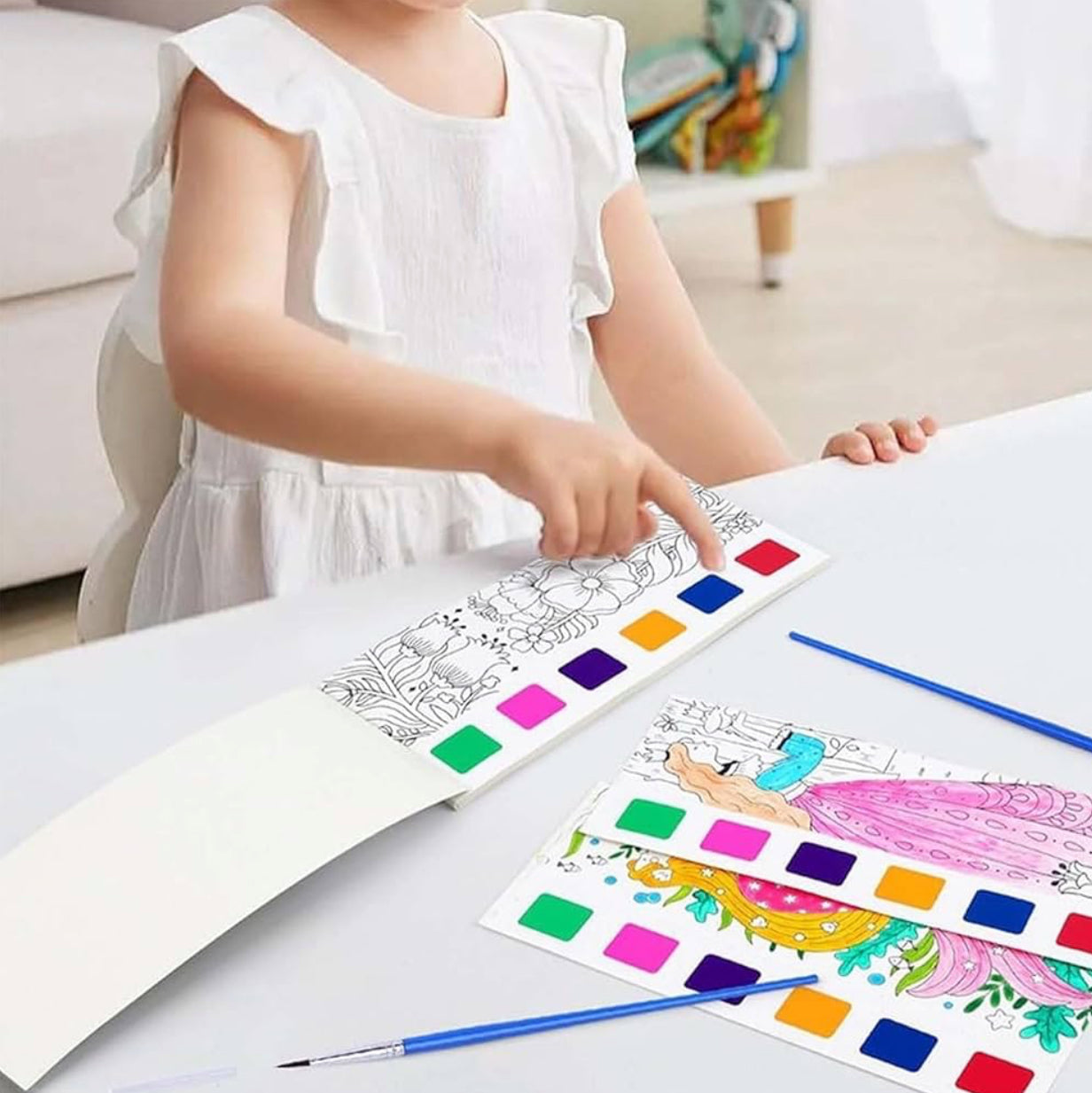 Watercolor Paint Books - Garden